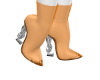 Boots 1 L Orange/Silver