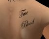 True Blood shoulder tat