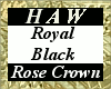 Royal Black Crown