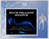 ANGEL Blue Dragon Statue