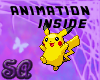 |SA| Animated Pikachu