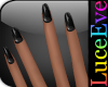 Black Wynne PVC Nails