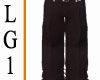 LG1 Dark Brown Suit Pant