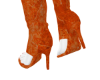 Orange Baddie Heels |JAE