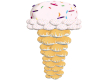 ice cream balloon stand