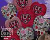 valentines balloons