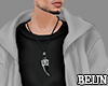 Fitted Hoodie Gray