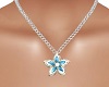 Blue Flower Necklace (F)