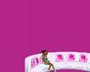 ROSE PINK POSE COUCH
