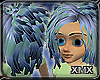 xmx. Bl-Gry Tnger Hair