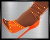 Ava Orange Spring Heels