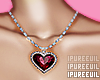 !! Red Heart Necklace