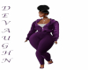WORKOUT PURPLE SET