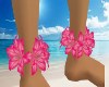Kid Beach Ankle Flowers