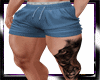 DC..SHORTS BLUE +TATTO