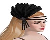 MY Black Headdress 1920s