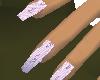 teddie purple nails