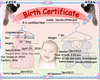 Birth certificate (G)