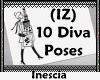 (IZ) 10 Diva Poses