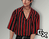 Tucked Shirt | Red Strip