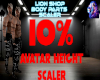 10% avi scaler M/F