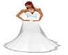 white wedding dress