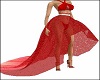 Add Red Glitter Skirt