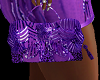 FG~ Purple Glitter Purse