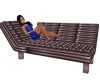 Brown relax couch