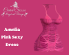 Amelia Pink Sexy Dress