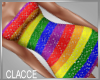 C LGBT pride dress