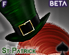 Cat~ St.Patrick.Hat F