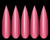 {BL}Stileto nails pink 2