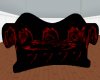 Dark Red Rose Couch