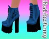 [S] Blue E-Girl Boot