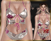 zZ Bikini Pink Hearts