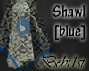 [Bebi] Ajah Shawl Blue