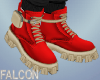 Red Boots M