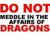 Dragons warning