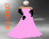 PF Pink w/Black Gown