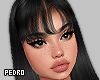 Luna Black Bangs