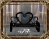 TS~ Heart Bench (Blue)