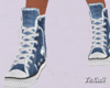 Blue jeans sneakers
