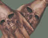 вят. skull tatto