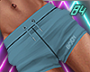 1984 Gym Shorts Blue