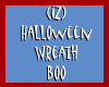 Halloween Wreath Boo