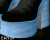 C~Black Denim Boots