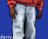 drv* loose baggy jeans