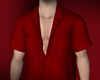 M. Low-Cut Shirt Red