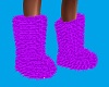 Light Purple Fuzzy Boots